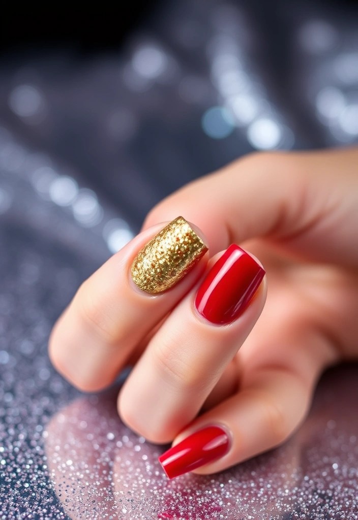 10 Easy Nail Art Techniques That Will Blow Your Mind (Perfect for Beginners!) - 4. Glitter Glam