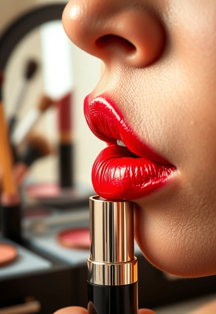10 Must-Have Cherry Red Makeup Products That Will Elevate Your Beauty Routine! - 1. Classic Cherry Red Lipstick