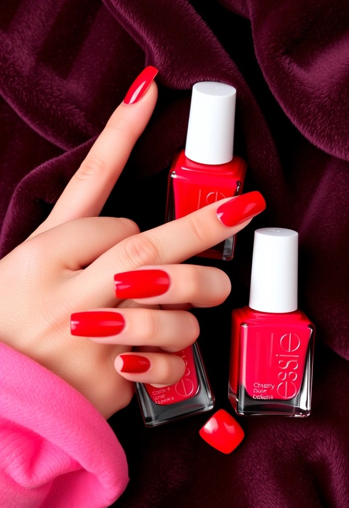 10 Must-Have Cherry Red Makeup Products That Will Elevate Your Beauty Routine! - 3. Cherry Red Nail Polish