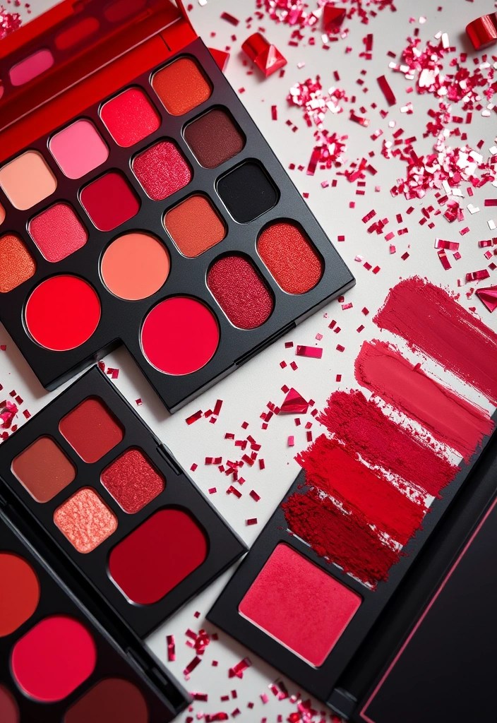 10 Must-Have Cherry Red Makeup Products That Will Elevate Your Beauty Routine! - 4. Cherry Red Eyeshadow