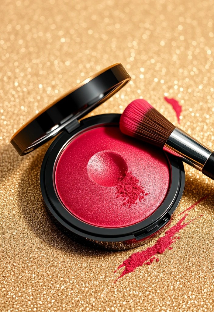 10 Must-Have Cherry Red Makeup Products That Will Elevate Your Beauty Routine! - 7. Cherry Red Highlighter