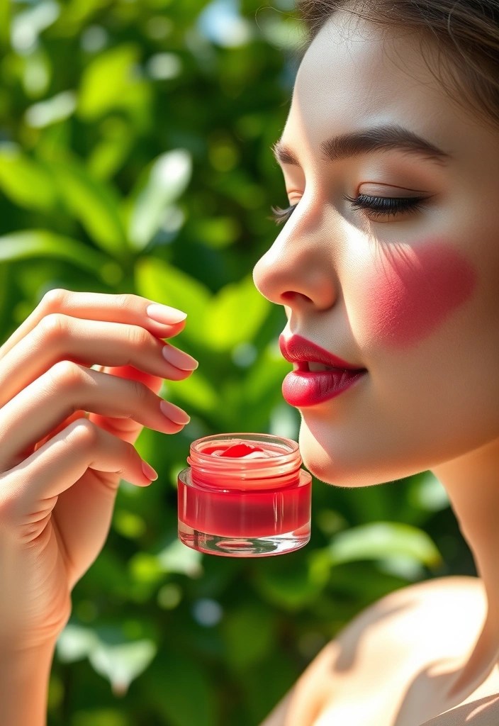 10 Must-Have Cherry Red Makeup Products That Will Elevate Your Beauty Routine! - 8. Cherry Red Cream Blush