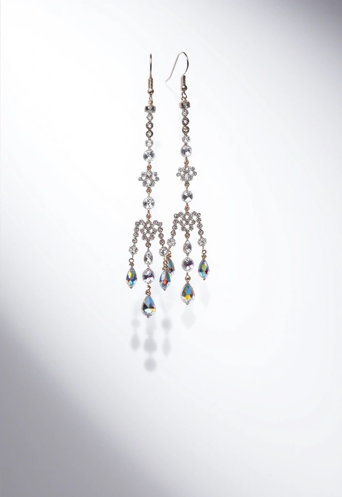 10 Stunning Rococo Jewelry Pieces That Will Make You Feel Like Royalty! - 5. Delicate Chandelier Earrings