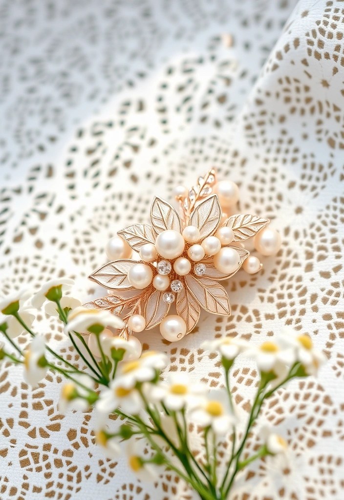 10 Stunning Rococo Jewelry Pieces That Will Make You Feel Like Royalty! - 8. Elegant Hairpin