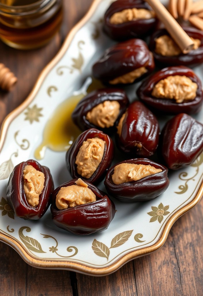 11 Nut Butter Hacks to Boost Your Protein Intake (Get Ready for #3!) - 10. Nut Butter Stuffed Dates