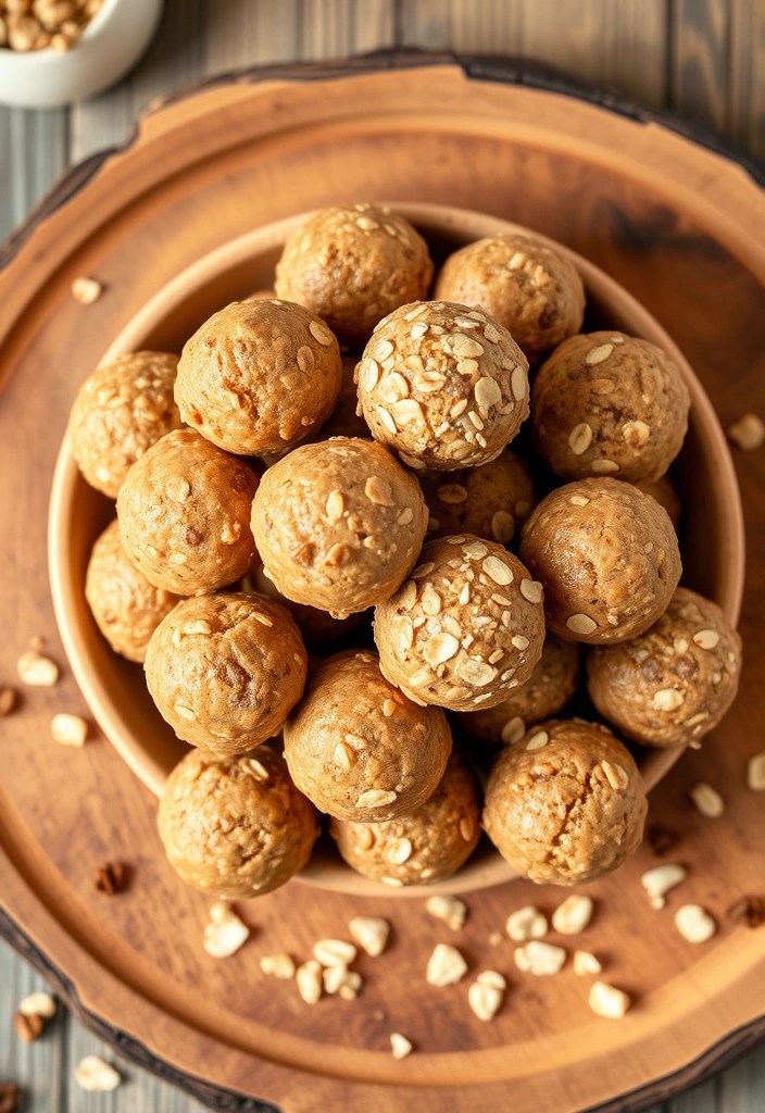 11 Nut Butter Hacks to Boost Your Protein Intake (Get Ready for #3!) - 11. Nut Butter Protein Balls