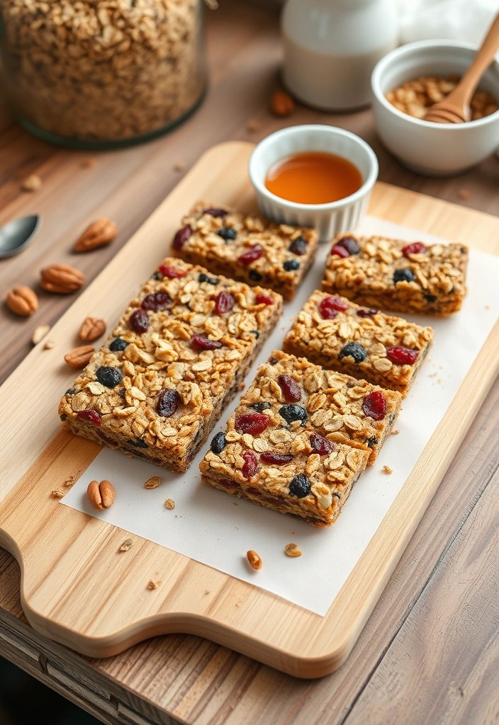 11 Nut Butter Hacks to Boost Your Protein Intake (Get Ready for #3!) - 7. Nut Butter Granola Bars