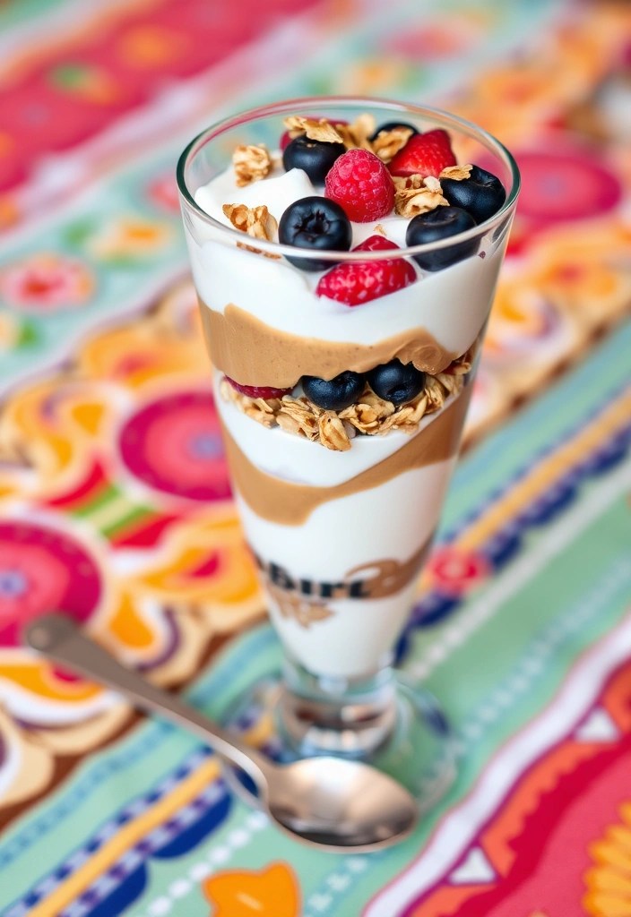11 Nut Butter Hacks to Boost Your Protein Intake (Get Ready for #3!) - 8. Nut Butter Yogurt Parfait