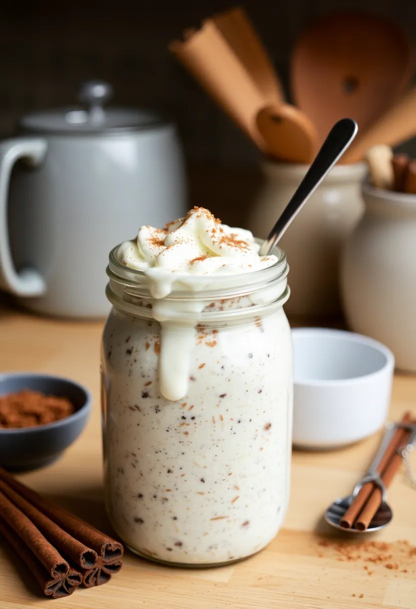 11 Overnight Oats Recipes That Are Healthy, Tasty, and Ready When You Are! - 10. Cinnamon Roll Overnight Oats