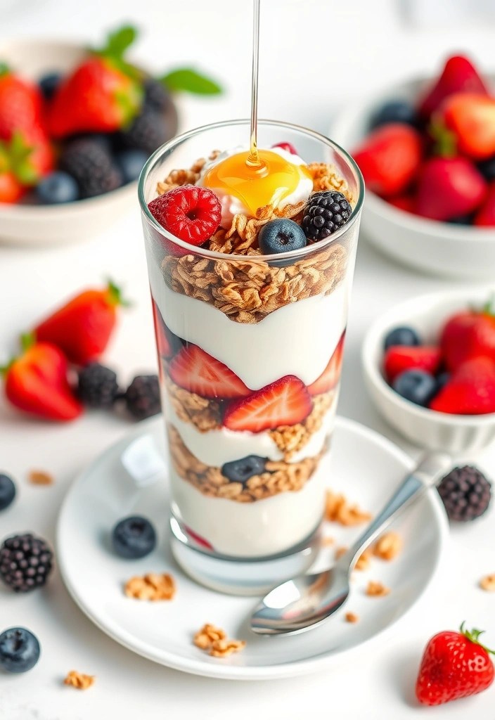 12 Budget-Friendly Snacks You Can Make in Under 10 Minutes (Check Out #8!) - 2. Greek Yogurt Parfait