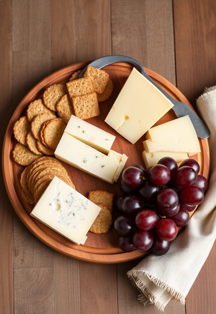 12 Budget-Friendly Snacks You Can Make in Under 10 Minutes (Check Out #8!) - 7. Cheese and Whole Grain Crackers