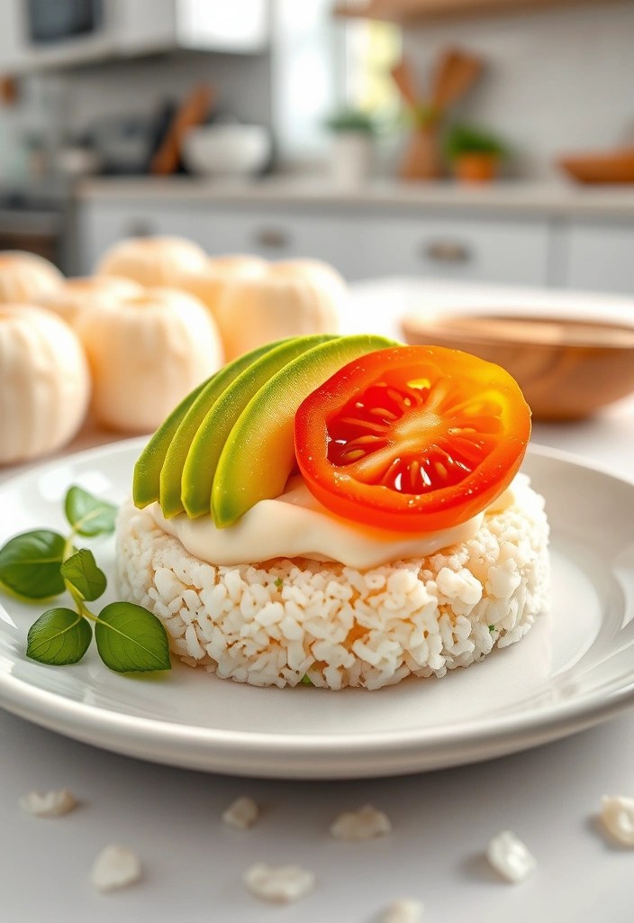 12 Budget-Friendly Snacks You Can Make in Under 10 Minutes (Check Out #8!) - 9. Rice Cakes with Avocado and Tomato
