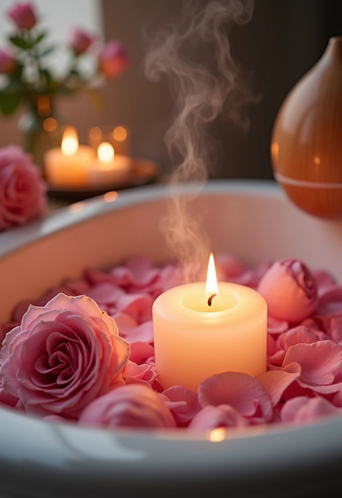 12 DIY Aromatherapy Blends You Can Make at Home (And #8 Smells Like Heaven!) - 6. Floral Rose Garden