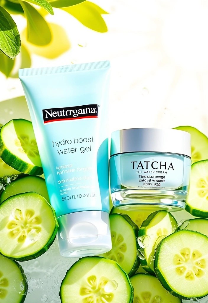 12 Drugstore Skincare Gems That Are Better Than Their Luxe Counterparts (You’ll Be Shocked!) - 2. Neutrogena Hydro Boost Water Gel vs. Tatcha The Water Cream