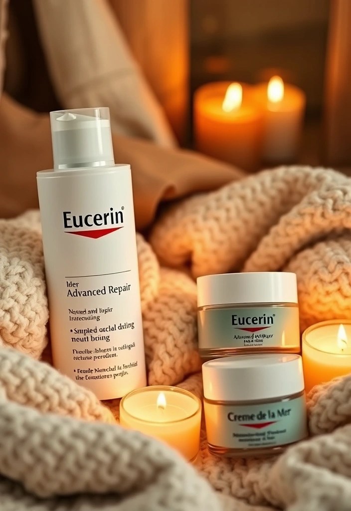 12 Drugstore Skincare Gems That Are Better Than Their Luxe Counterparts (You’ll Be Shocked!) - 4. Eucerin Advanced Repair Lotion vs. Crème de la Mer Moisturizing Cream