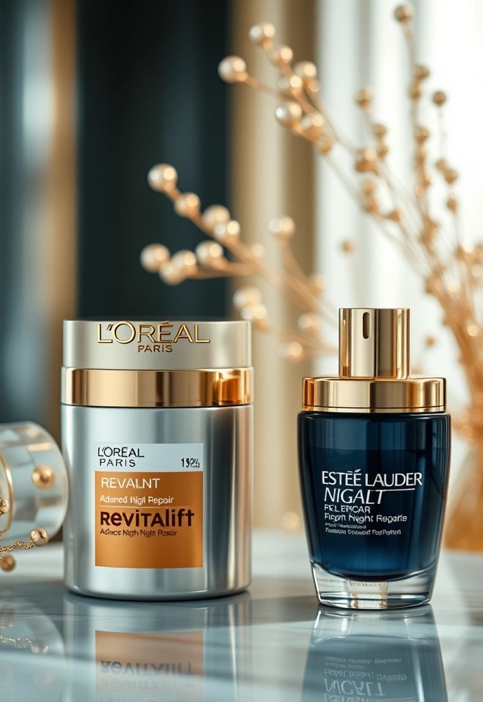 12 Drugstore Skincare Gems That Are Better Than Their Luxe Counterparts (You’ll Be Shocked!) - 5. L’Oreal Paris Revitalift Derm Intensives vs. Estée Lauder Advanced Night Repair
