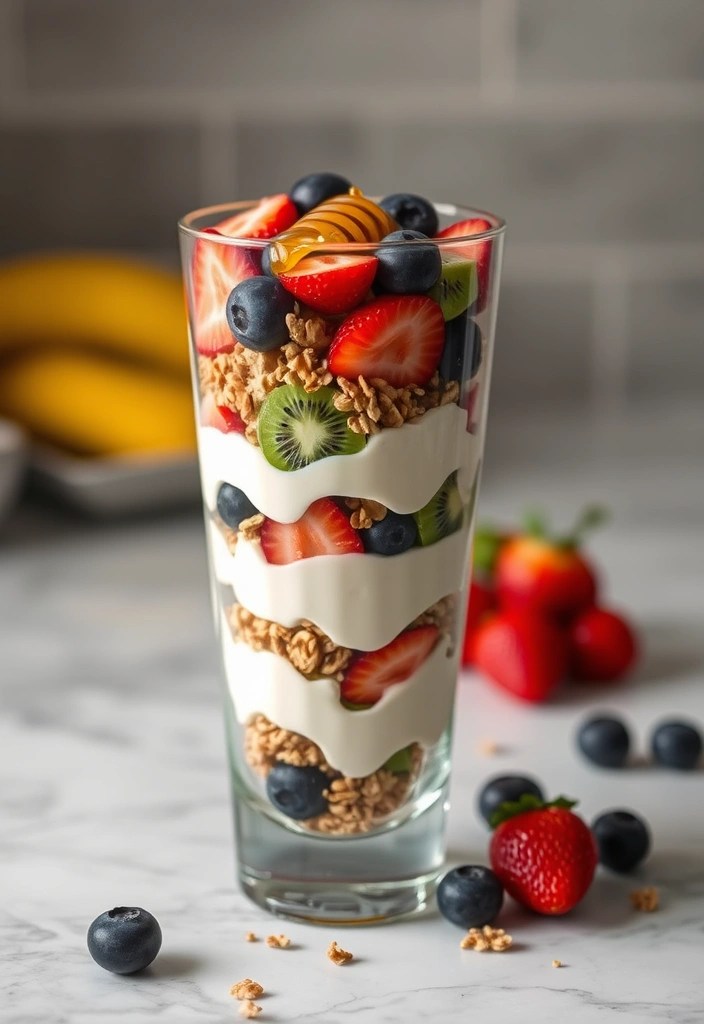 12 Quick Healthy Breakfasts for a Busy Lifestyle (No Processed Foods Here!) - 3. Greek Yogurt Parfait