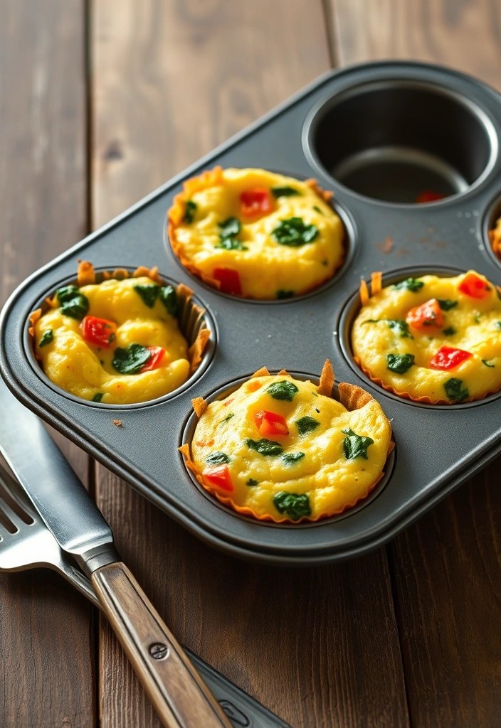 12 Quick Healthy Breakfasts for a Busy Lifestyle (No Processed Foods Here!) - 6. Egg Muffins