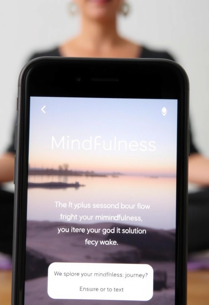 12 Self-Awareness Digital Detox Tips That Will Refresh Your Mind (Unplug to Unwind!) - 10. Explore Mindfulness Apps
