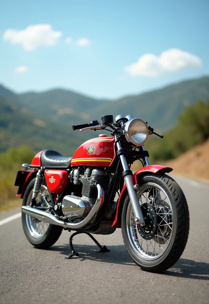 14 Custom Motorbike Tuning Designs That Will Turn Heads (Your Friends Will Be Jealous of #6!) - 1. The Retro Racer