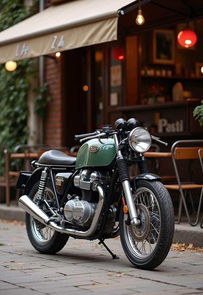 14 Custom Motorbike Tuning Designs That Will Turn Heads (Your Friends Will Be Jealous of #6!) - 7. The Classic Cafe Racer