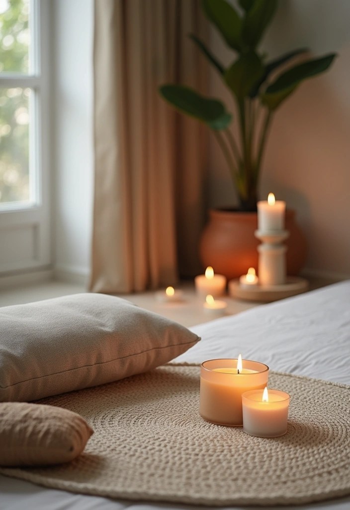 14 Secrets to Designing a Bedroom Sanctuary That Promotes Deep Sleep (You Won't Believe #7!) - 12. Mindfulness and Meditation Space
