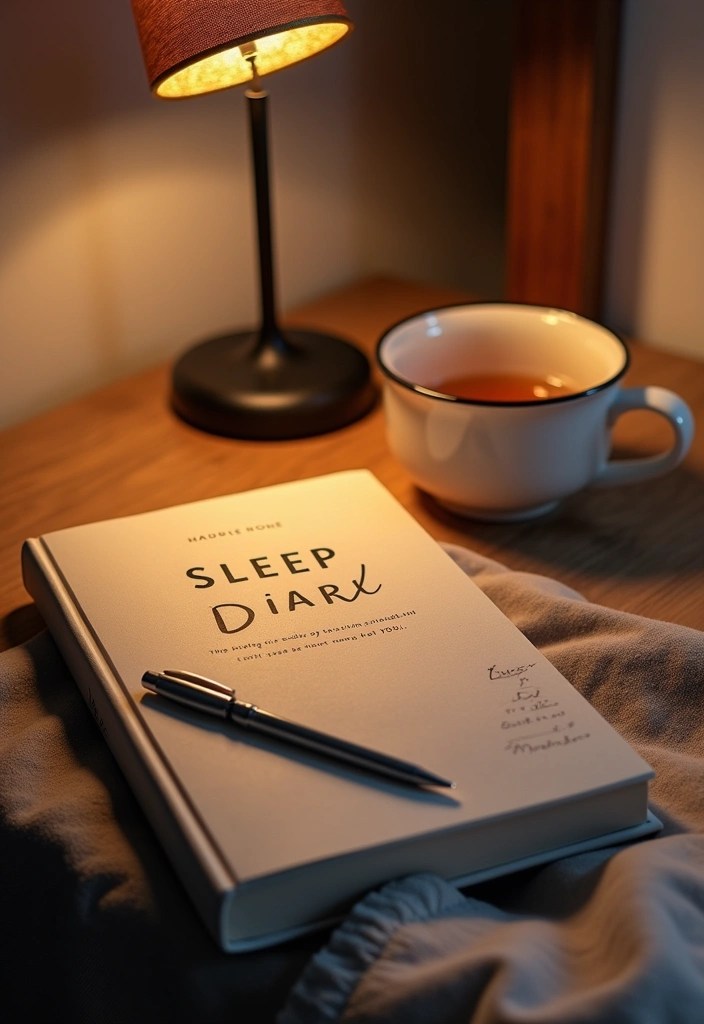 14 Secrets to Designing a Bedroom Sanctuary That Promotes Deep Sleep (You Won't Believe #7!) - 14. Incorporate a Sleep Diary