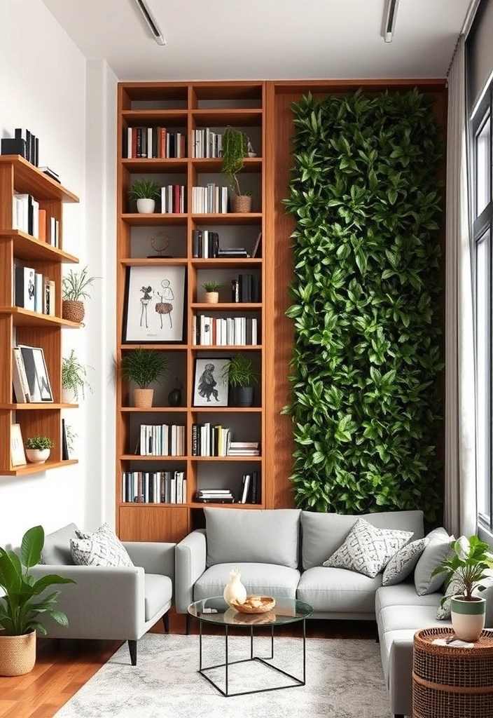 14 Small Living Room Ideas That Are Surprisingly Spacious (You’ll Love #3!) - 3. Vertical Space Utilization