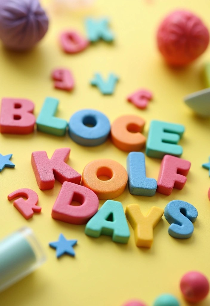 15 Creative Ways to Make Polymer Beads with 3 Colors (Get Ready to Be Inspired by #8!) - 15. Custom Name Beads