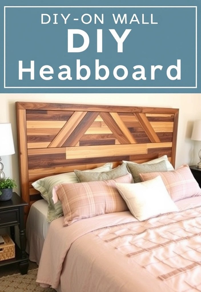 15 DIY Projects to Turn Your Bedroom into a Relaxing Oasis on a Shoestring Budget! - 8. DIY Headboard