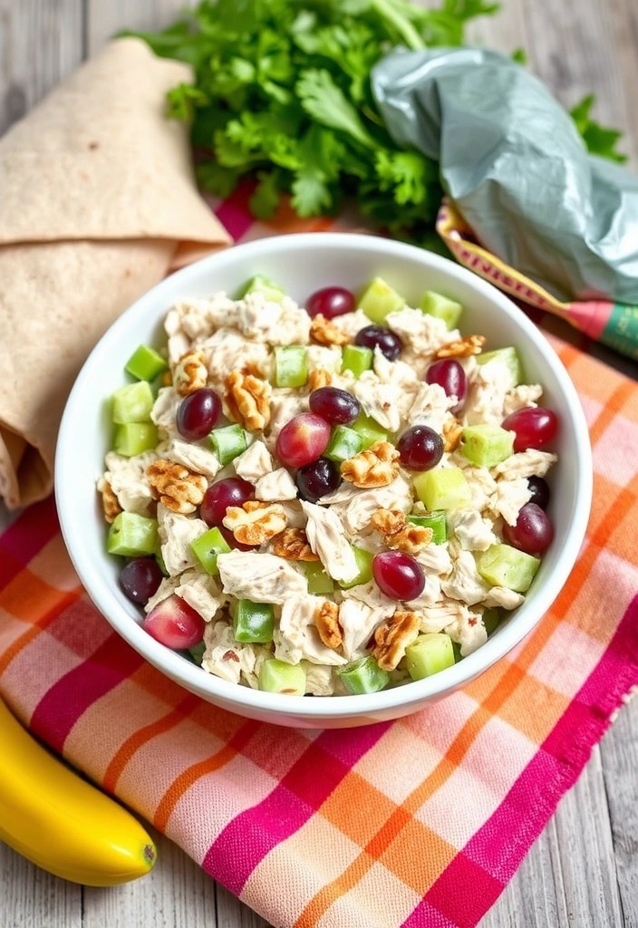 15 Easy Protein-Packed Lunch Recipes You Can Meal Prep in Under 30 Minutes! - 2. Greek Yogurt Chicken Salad