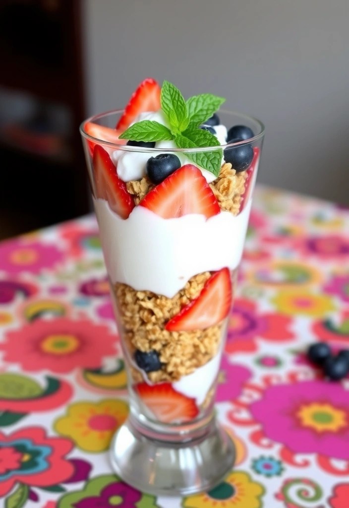 15 Healthy Vegan Breakfasts You Can Prep in 10 Minutes (Say Goodbye to Boring Mornings!) - 10. Coconut Yogurt Parfait with Granola