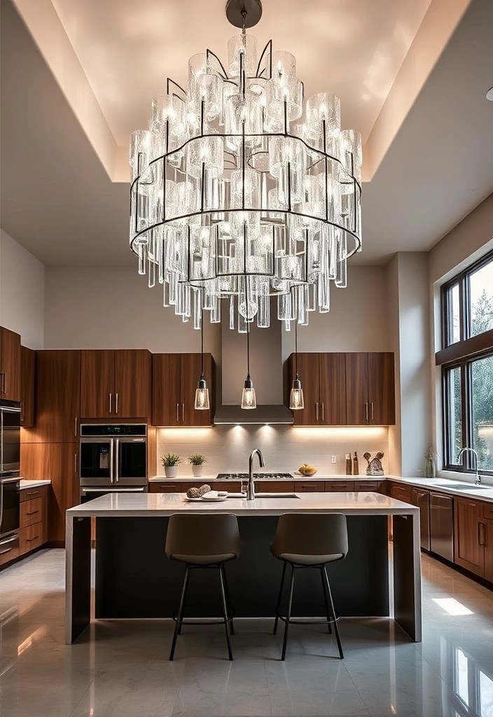 15 Modern Kitchen Design Trends You Need to See to Believe (#8 Will Blow Your Mind!) - 8. Statement Lighting