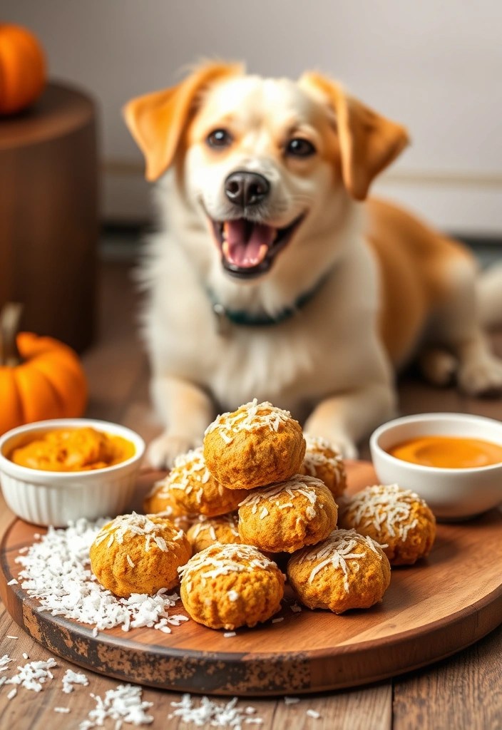 15 Quick and Easy Homemade Pet Treat Recipes You Need to Try Today! - 11. Coconut and Pumpkin Treats