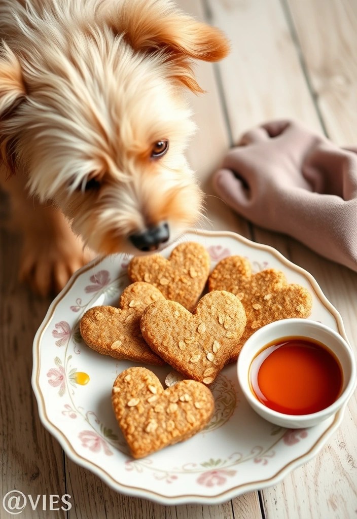 15 Quick and Easy Homemade Pet Treat Recipes You Need to Try Today! - 15. Oat and Honey Dog Treats