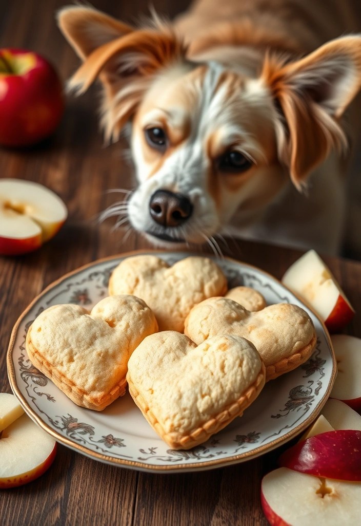 15 Quick and Easy Homemade Pet Treat Recipes You Need to Try Today! - 5. Apple and Cheddar Dog Biscuits