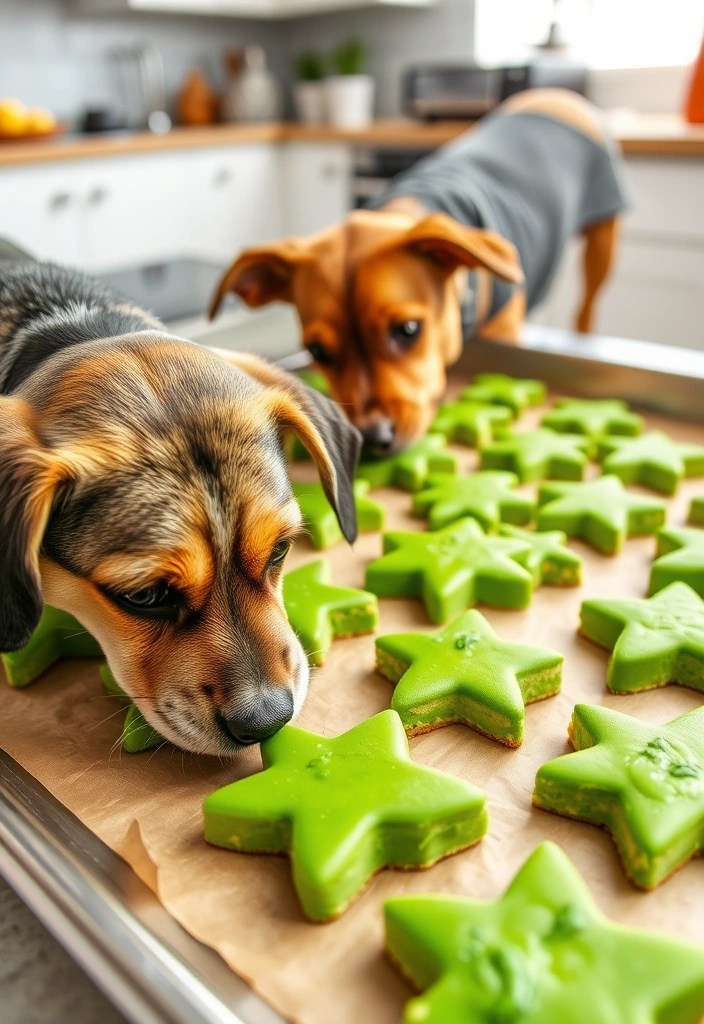 15 Quick and Easy Homemade Pet Treat Recipes You Need to Try Today! - 8. Spinach and Egg Dog Treats