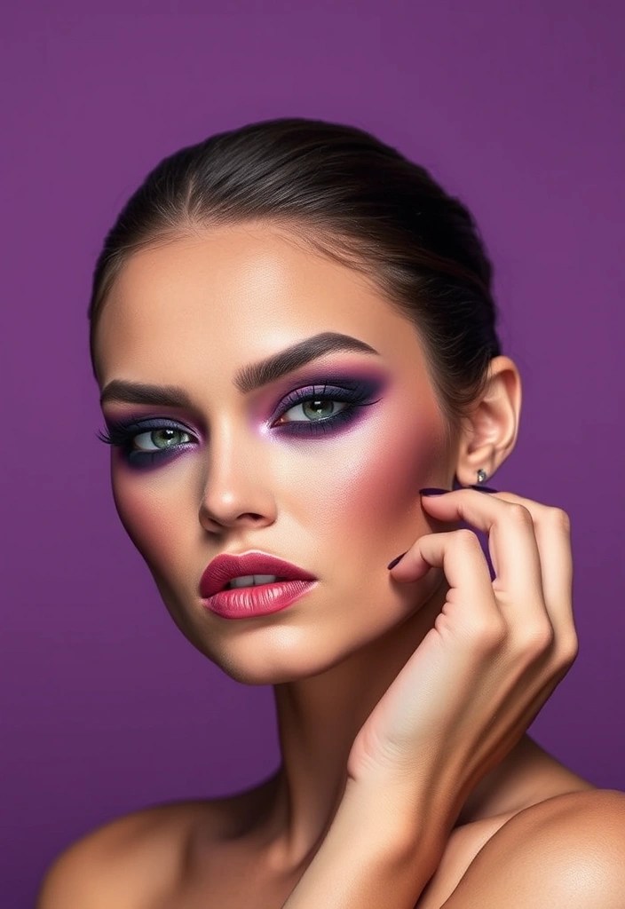 15 Stunning Makeup Looks for Dark Skin That Will Turn Heads (You Won't Believe #7!) - 5. Monochromatic Magic: Same Color Family