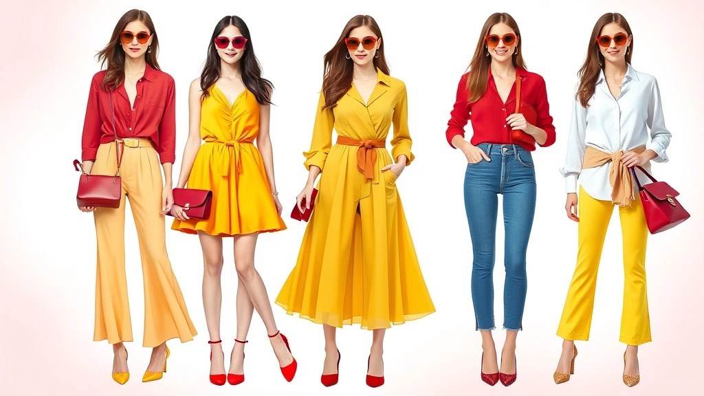 18 Eye-Catching Cherry Red and Buttery Yellow Outfit Ideas You Need to Try! (Number #5 Is a Must!)