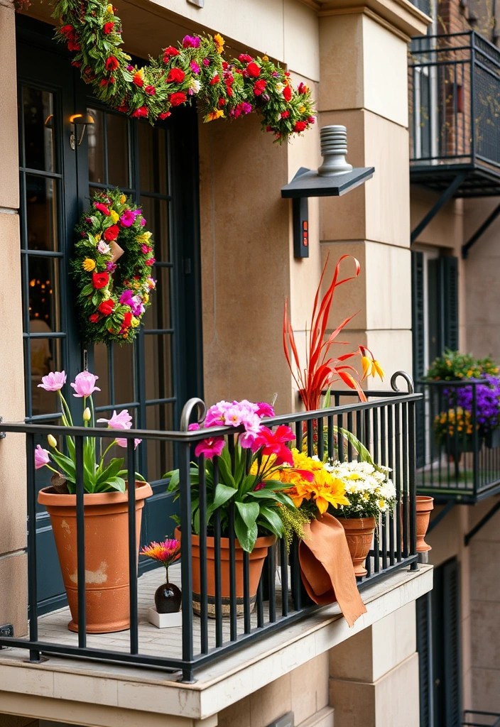 20 Genius Urban Gardening Hacks That'll Transform Your City Balcony into a Green Oasis! - 18. Seasonal Decorations: Celebrate the Seasons