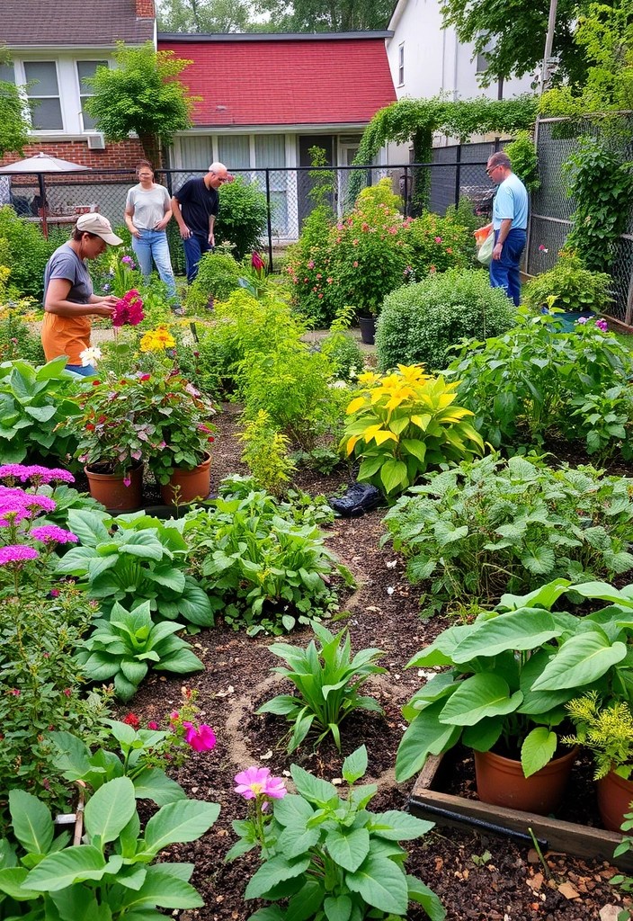 20 Genius Urban Gardening Hacks That'll Transform Your City Balcony into a Green Oasis! - 19. Community Gardening: Connect with Neighbors