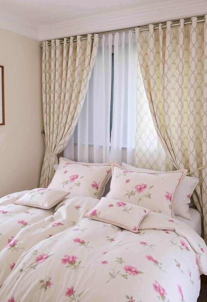 20 Minimalist Design Trends for a Soft Aesthetic in Your Bedroom (Check Out #8!) - 14. Soft Patterns