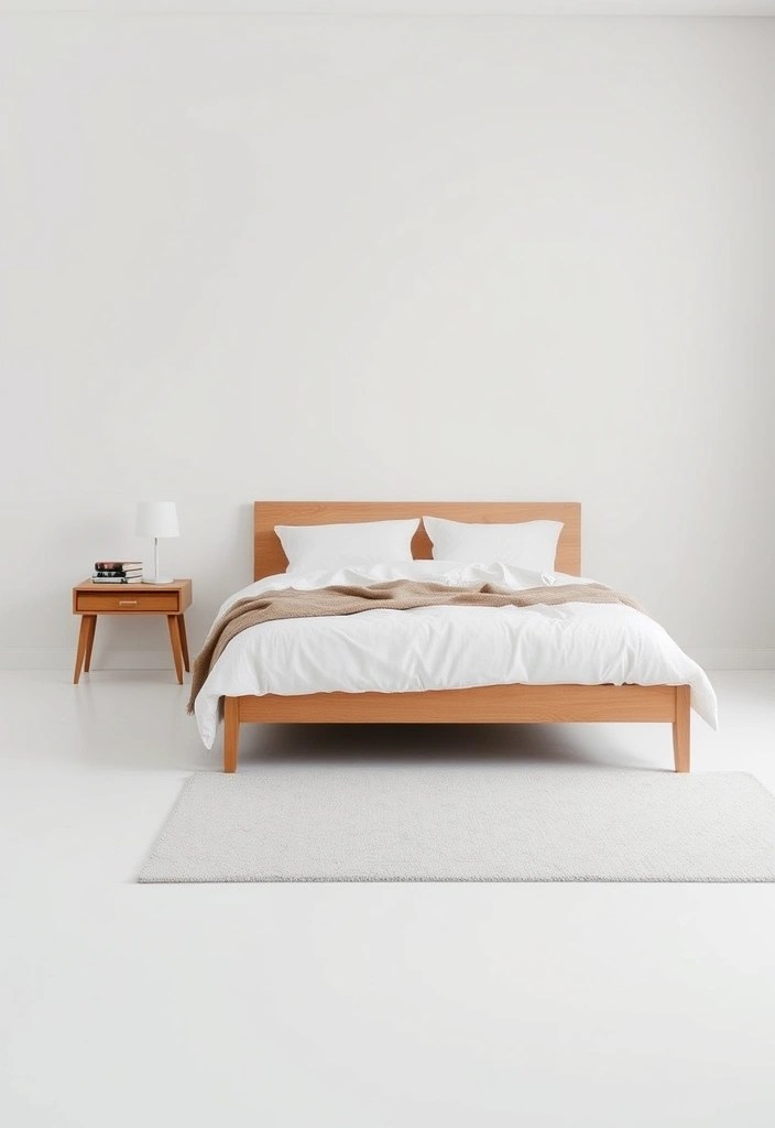 20 Minimalist Design Trends for a Soft Aesthetic in Your Bedroom (Check Out #8!) - 3. Decluttered Spaces