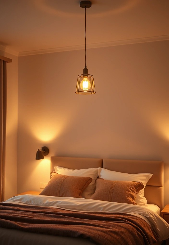20 Minimalist Design Trends for a Soft Aesthetic in Your Bedroom (Check Out #8!) - 6. Ambient Lighting