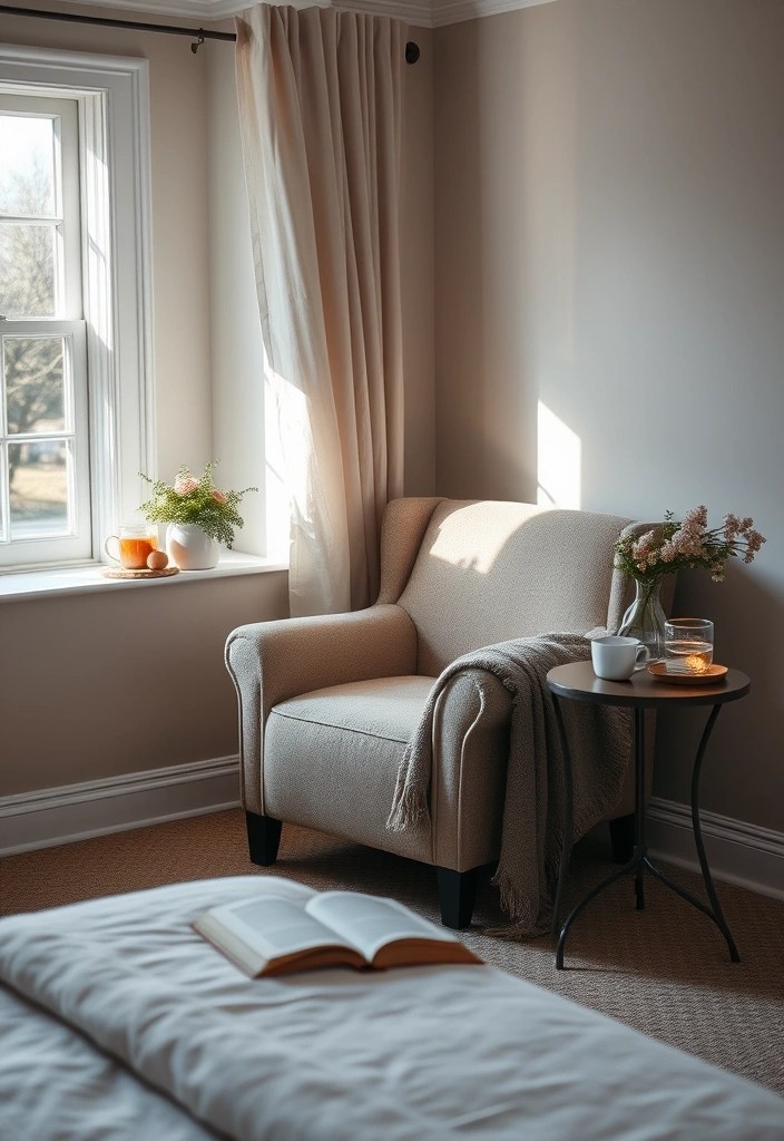 20 Minimalist Design Trends for a Soft Aesthetic in Your Bedroom (Check Out #8!) - 8. Cozy Nooks