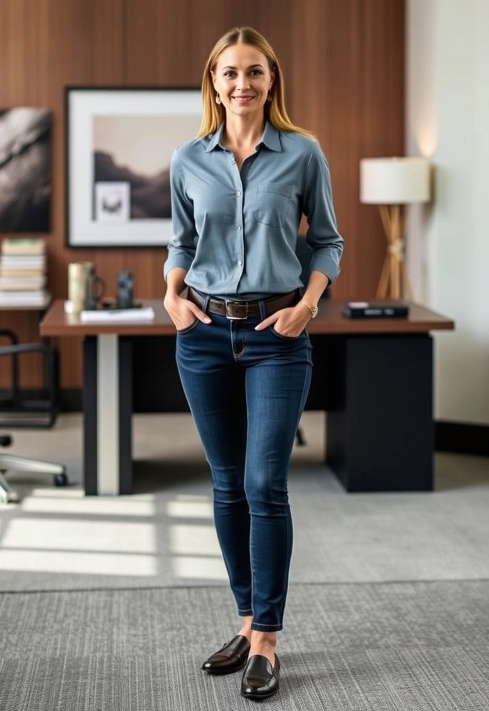 20 Outfit Inspirations Using Just 5 Basic Pieces That Will Change Your Wardrobe Game! - 10. Casual Friday Ready