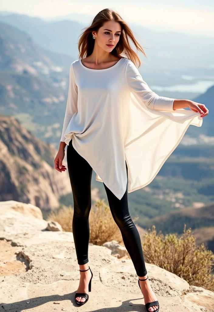 20 Outfit Inspirations Using Just 5 Basic Pieces That Will Change Your Wardrobe Game! - 18. Asymmetrical Hem Styles