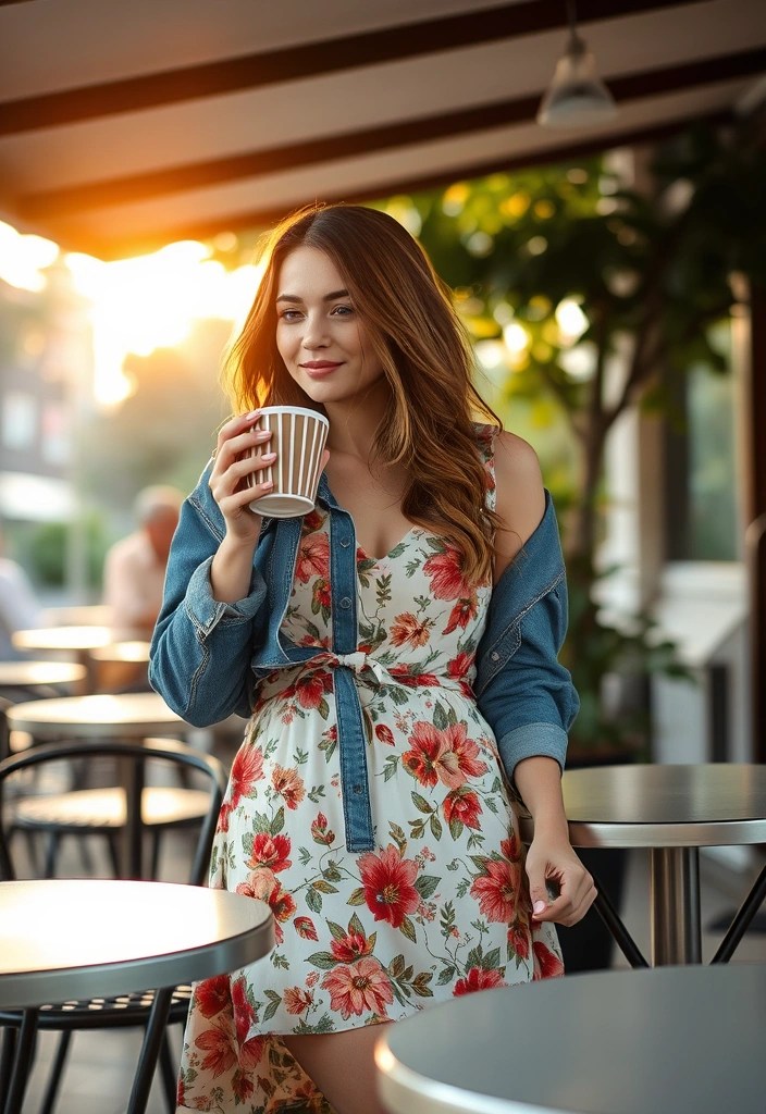 20 Outfit Inspirations Using Just 5 Basic Pieces That Will Change Your Wardrobe Game! - 4. Layering with a Denim Jacket