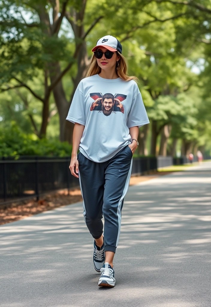 20 Outfit Inspirations Using Just 5 Basic Pieces That Will Change Your Wardrobe Game! - 7. Sporty Chic with Basic Pieces