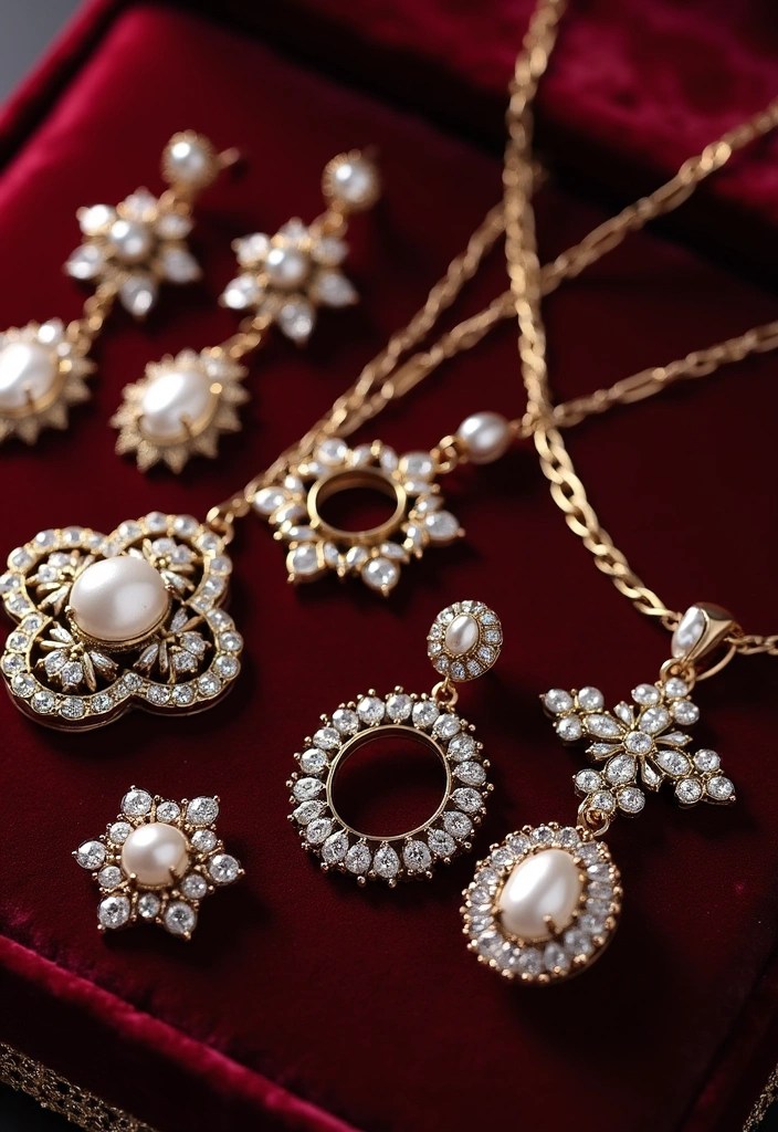20 Rococo Inspired Outfits That Will Turn Heads (You’ll Want #7!) - 20. Vintage-Inspired Jewelry